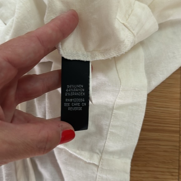 Torrid Women's White Lightweight Blazer Ruched Sleeves 2X Casual Neutral Plus - Picture 6 of 6